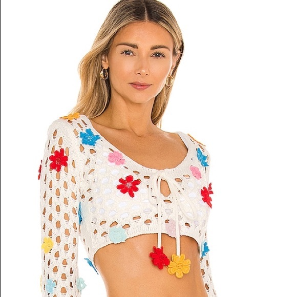 Lovers + Friends Tops Iso Lovers And Friends Flower Power Top